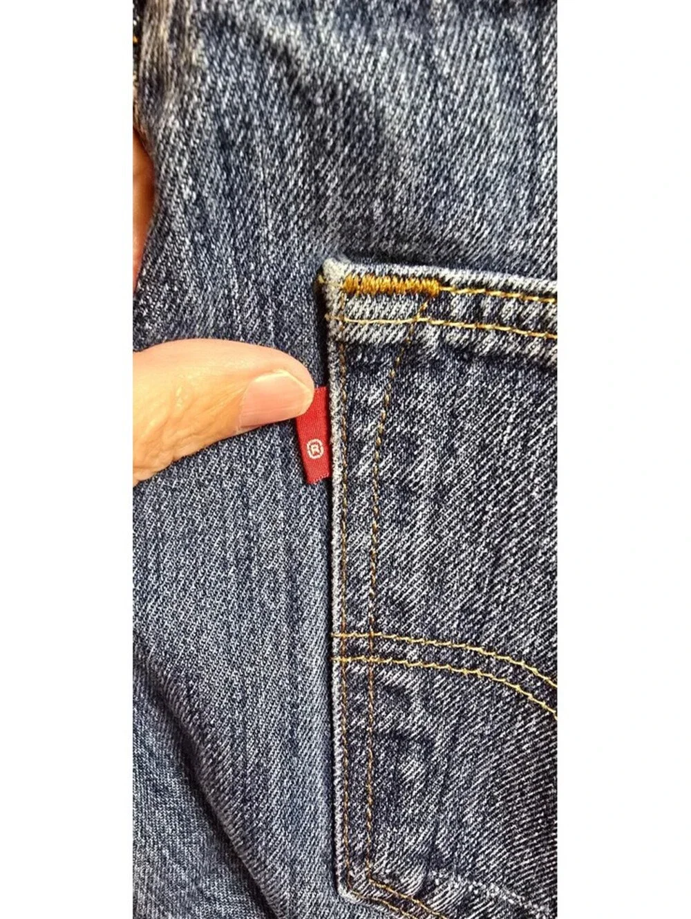 Circa 2015 36x34 Levi Button Fly Jeans in Great Condition